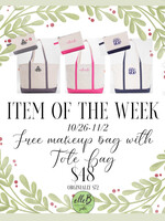 CB Station IOW 20 % off  Canvas tote and FREE pouch