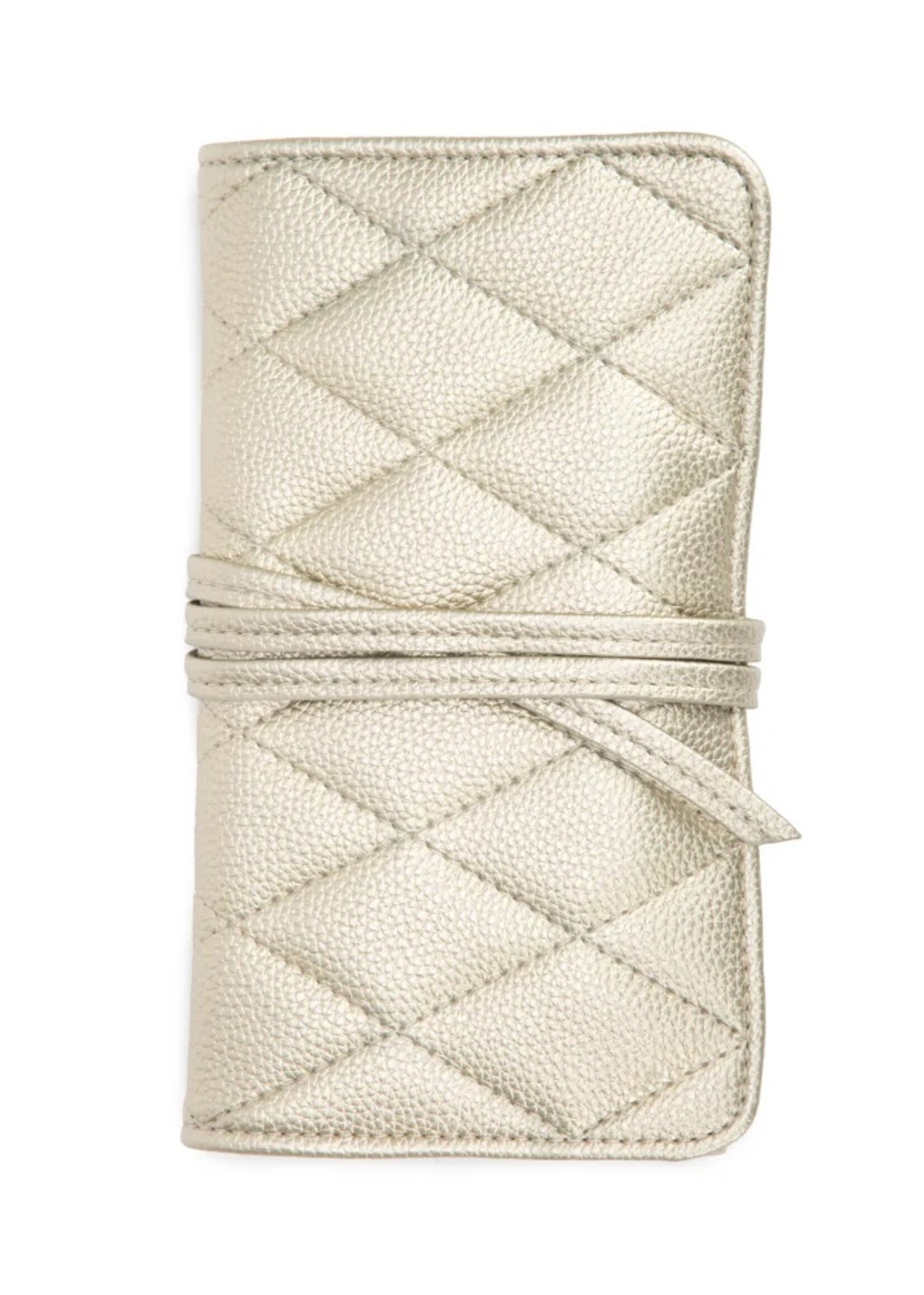 Brouk & Co Leah Quilted Jewelry Roll