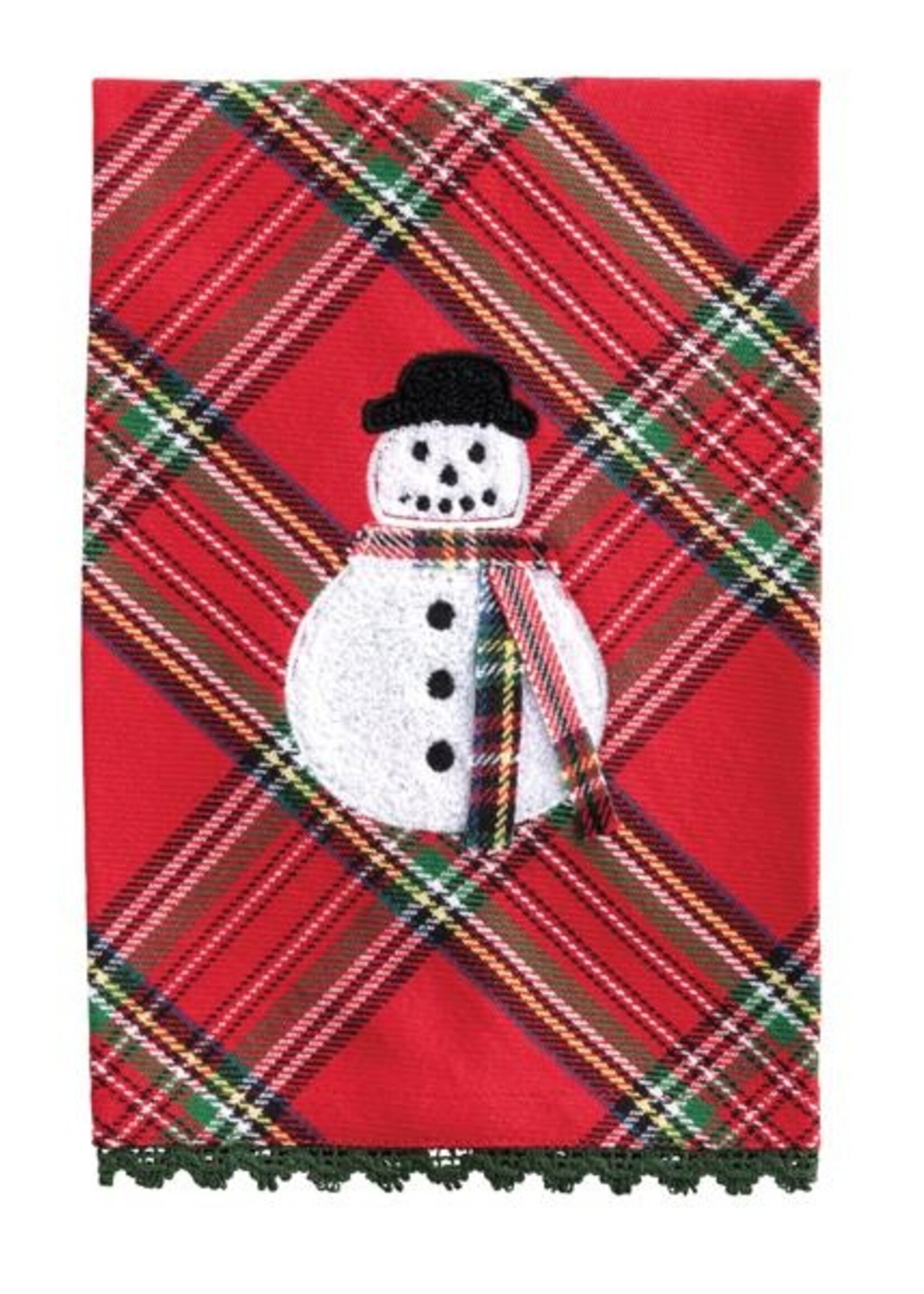mmudpie Snowman Boucle Icon Towel