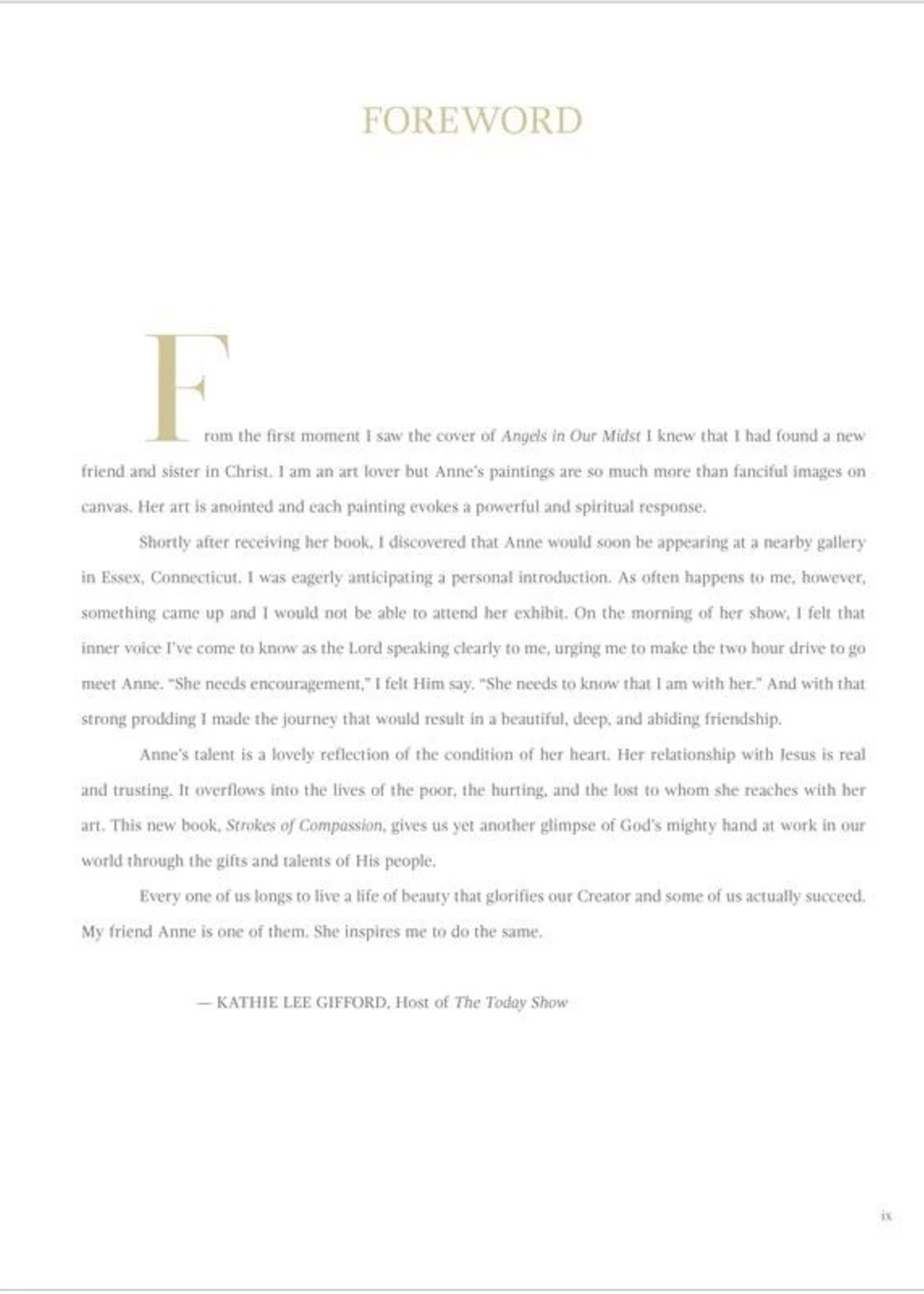 Anne Neilson Home Strokes of Compassion