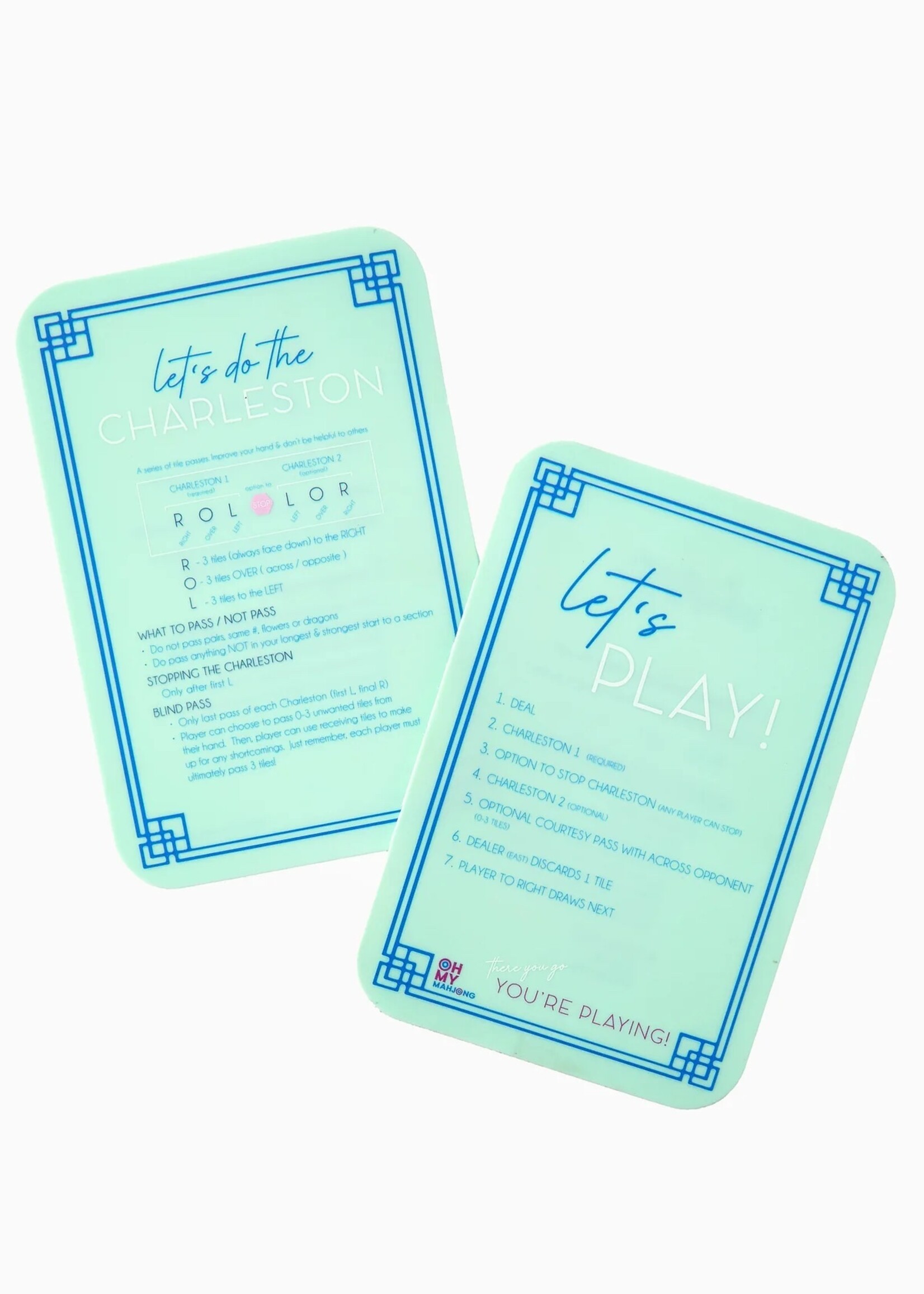 Oh My Mahjong Mint Mahjong Shufflers