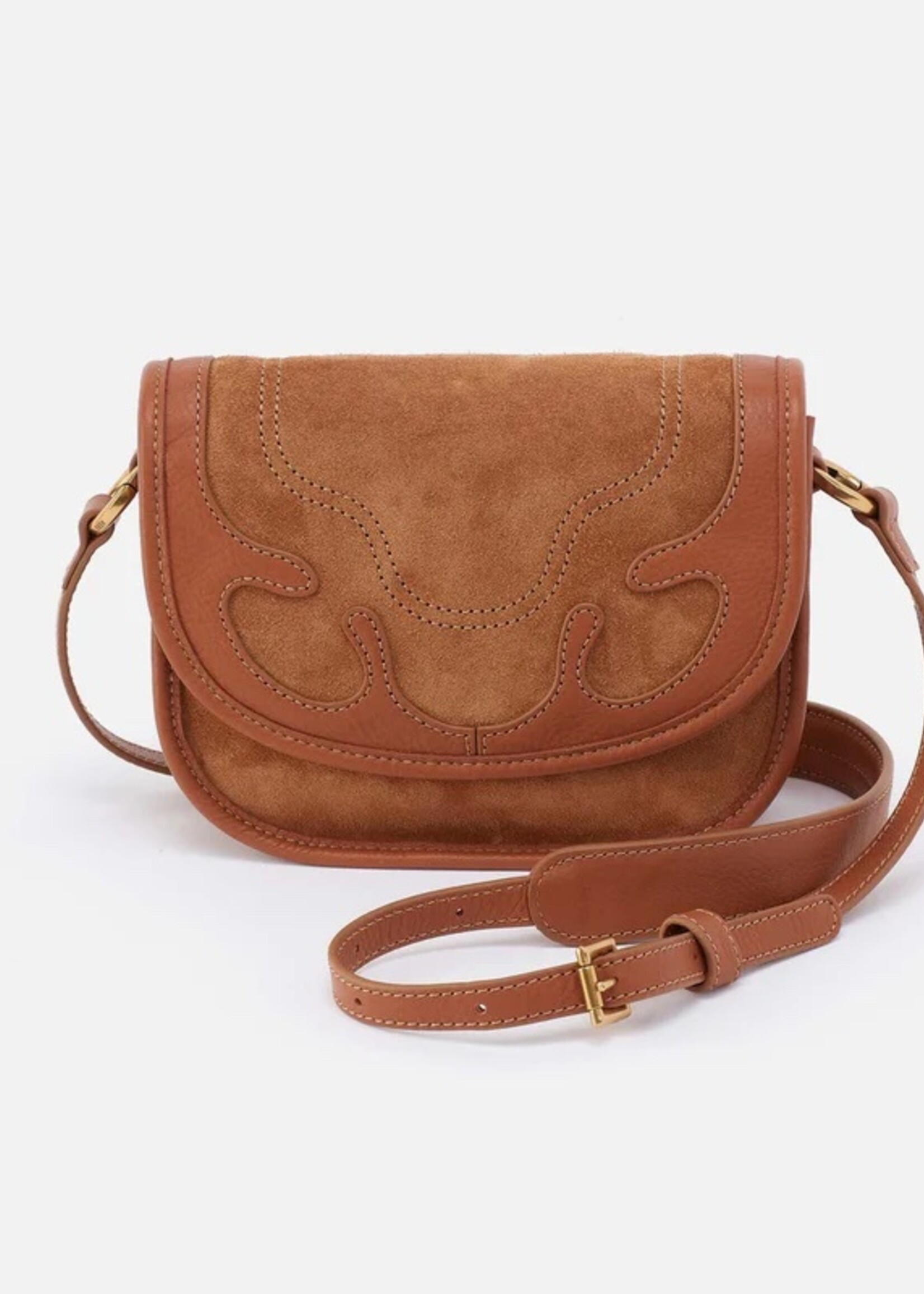 hobo Kiva Small Crossbody - Oak Barrel