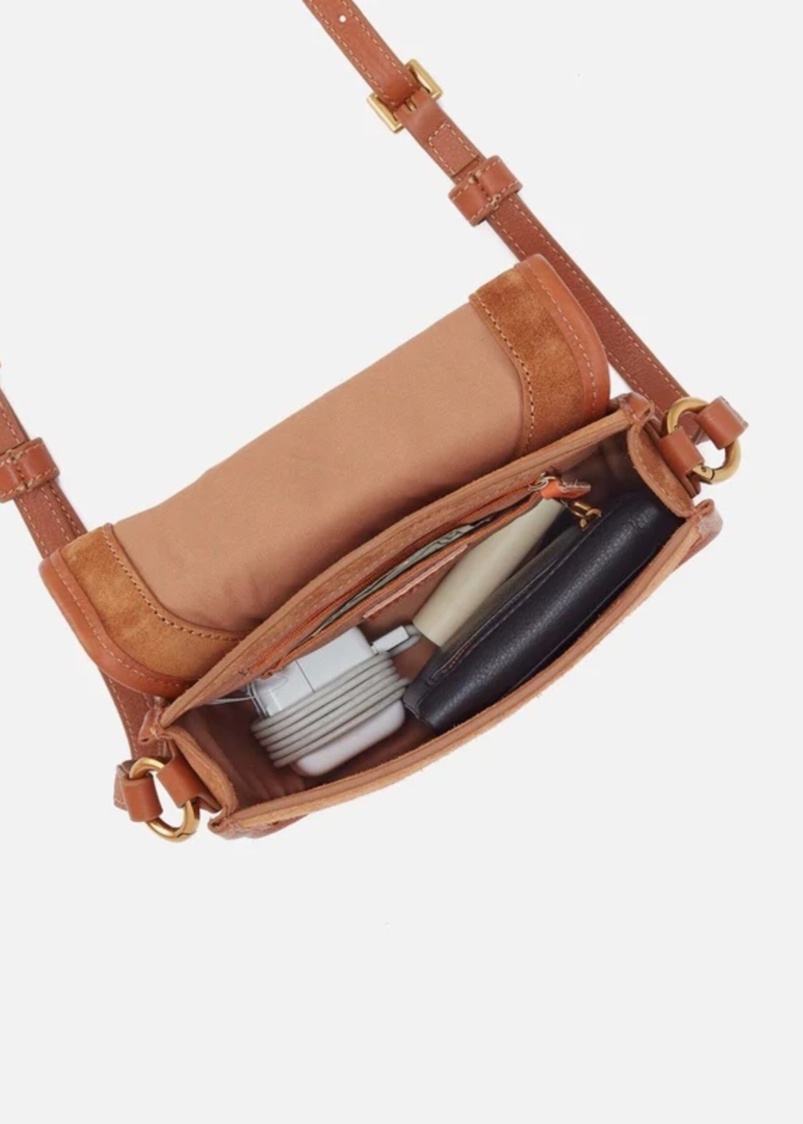 hobo Kiva Small Crossbody - Oak Barrel