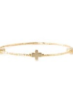 Lenny & Eva Faithful Bangle - Gold