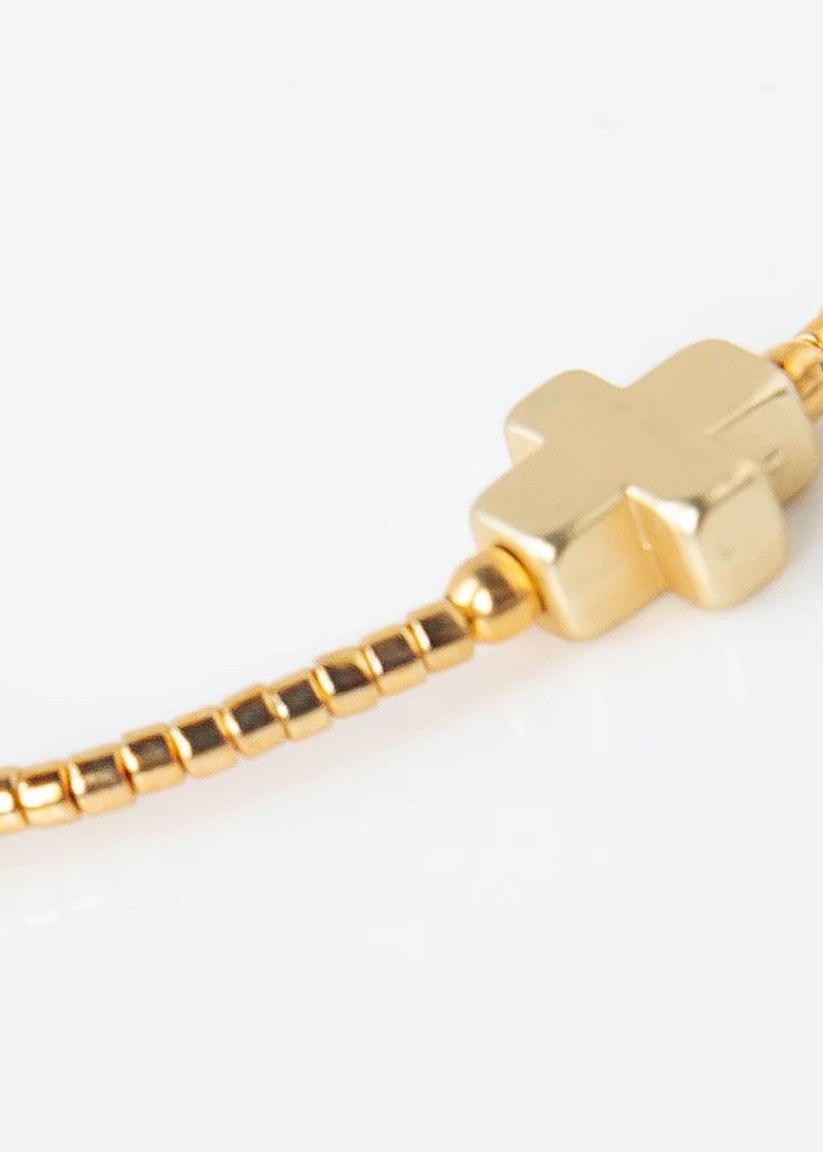 Lenny & Eva Faithful Bangle - Gold