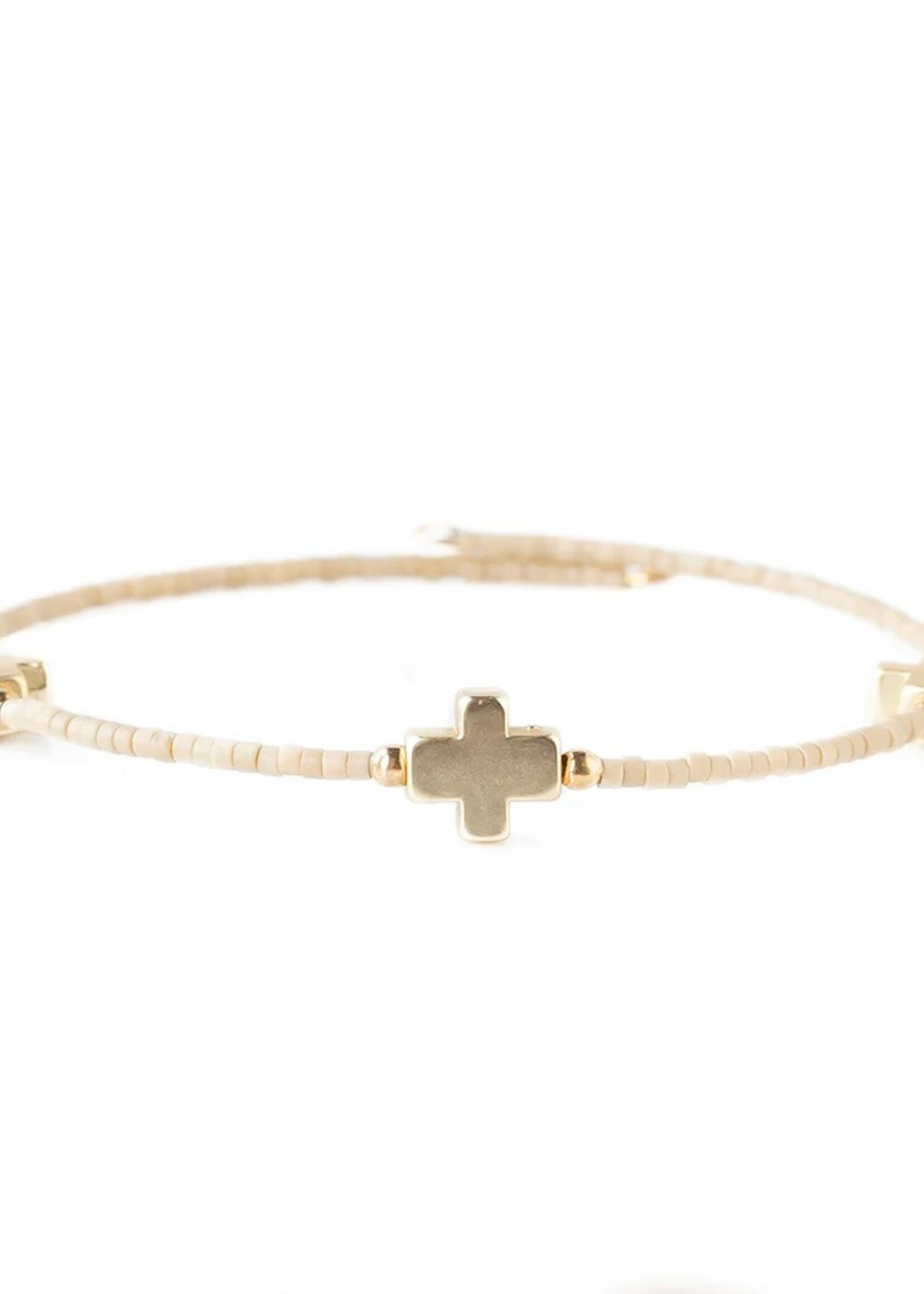 Lenny & Eva Faithful Bangle - Latte