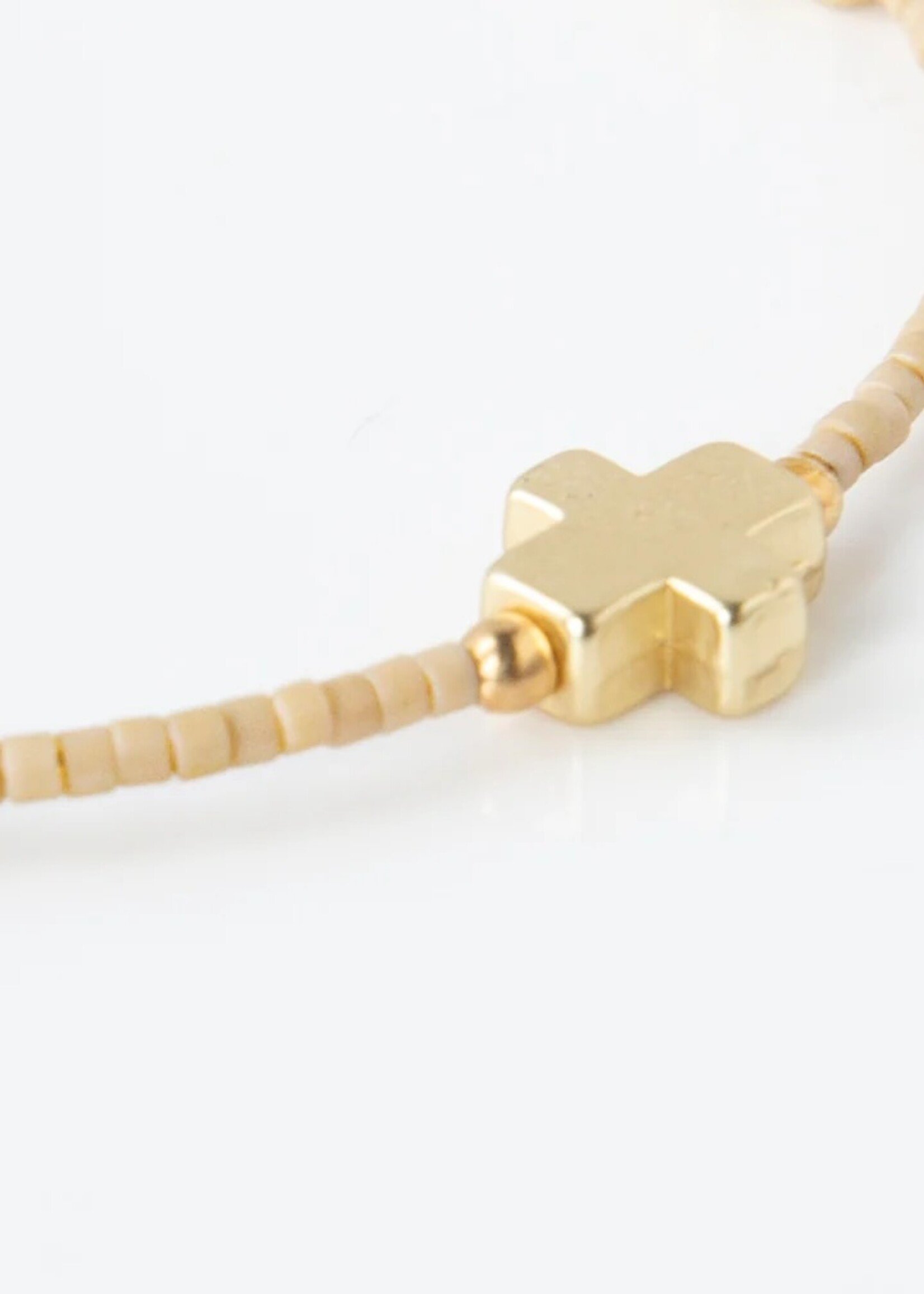 Lenny & Eva Faithful Bangle - Latte