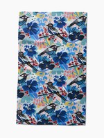 geometry Birds and Berries Tea Towel
