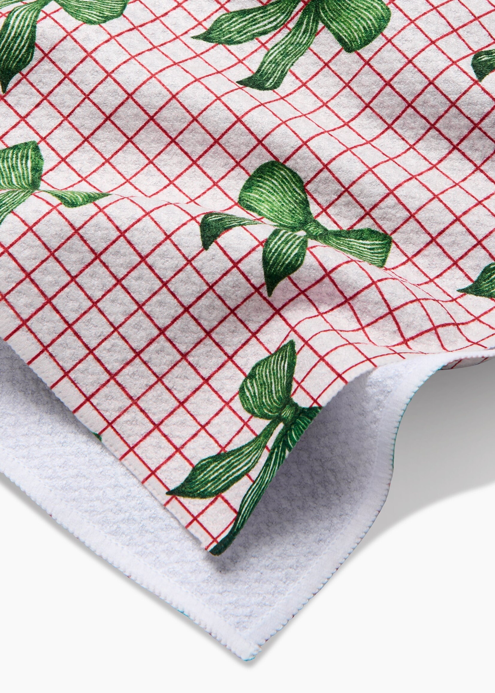 geometry Ribbon And Cheer Tea Towel