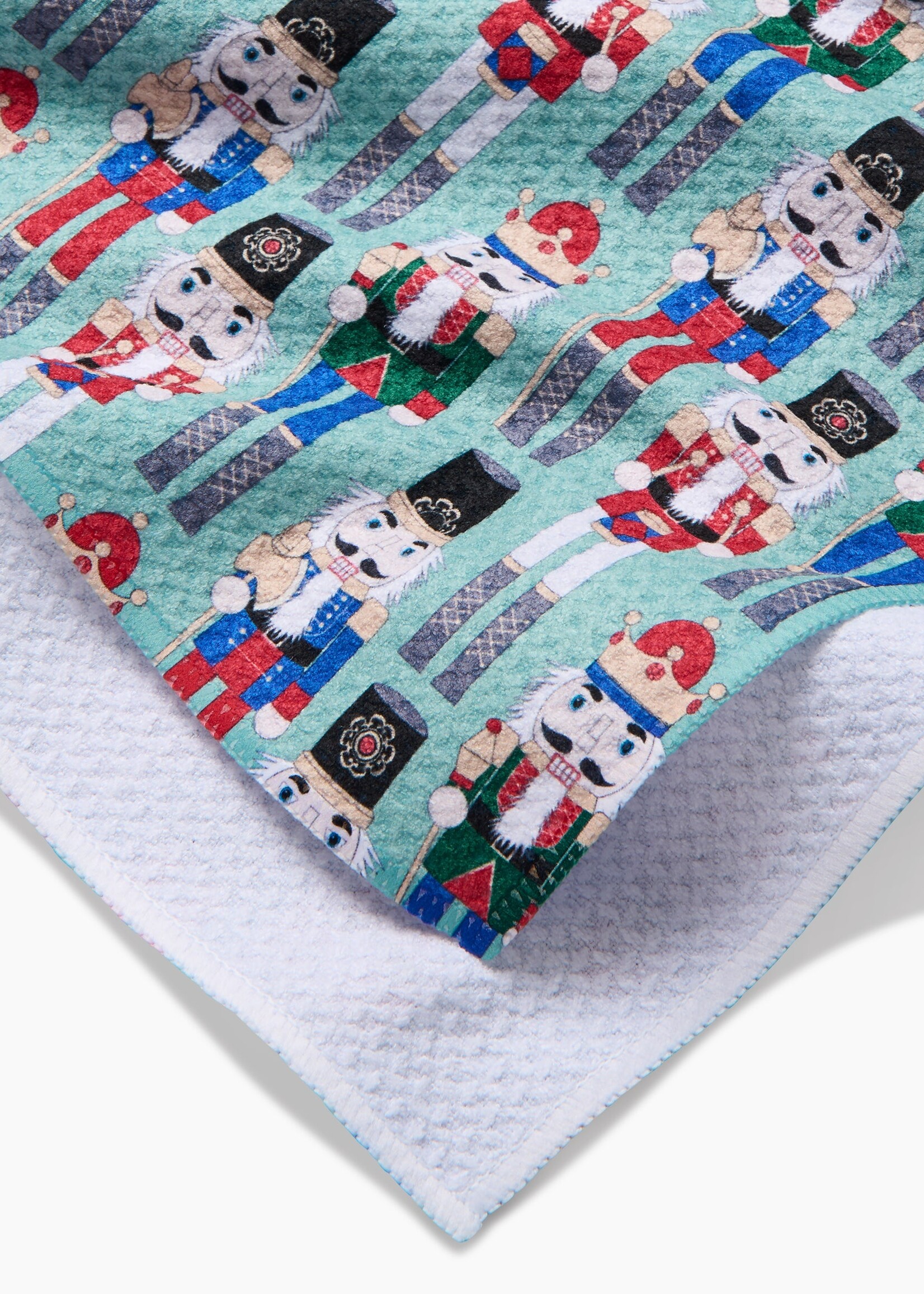 geometry Nuts Cracking Tea Towel