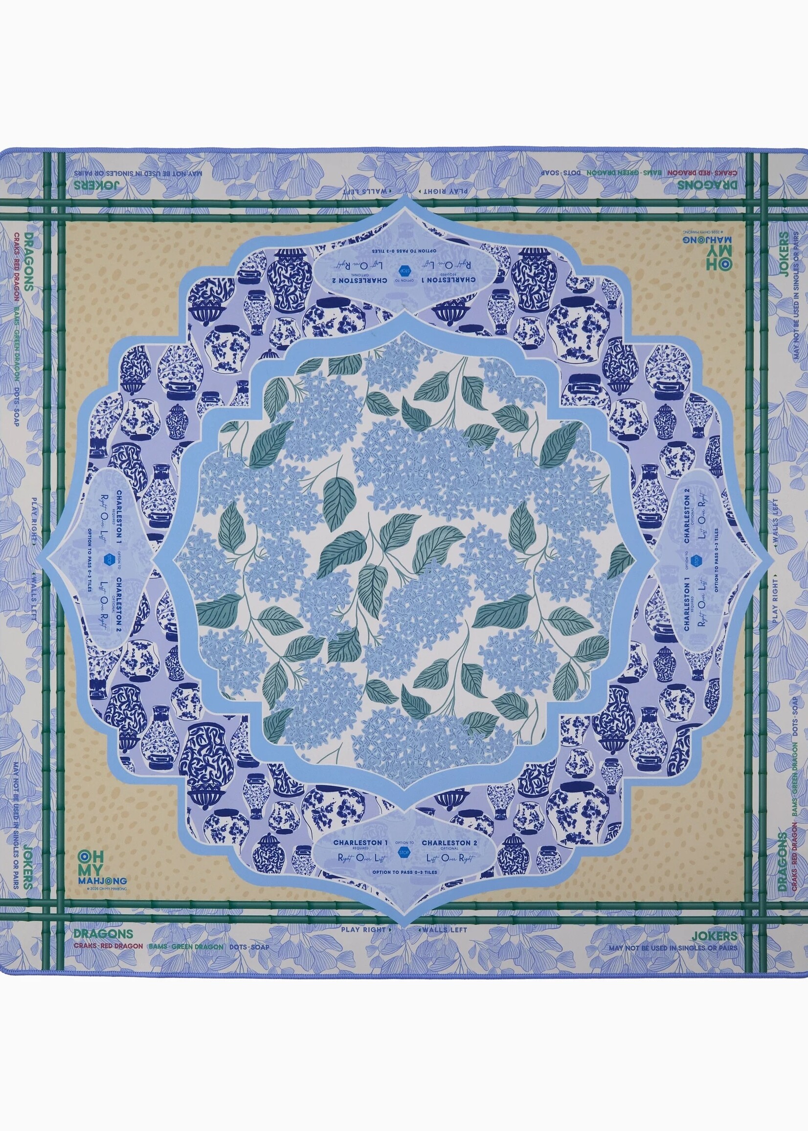 Oh My Mahjong Luna Mahjong Mat