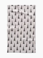 geometry Alpine Forest Tea Towel