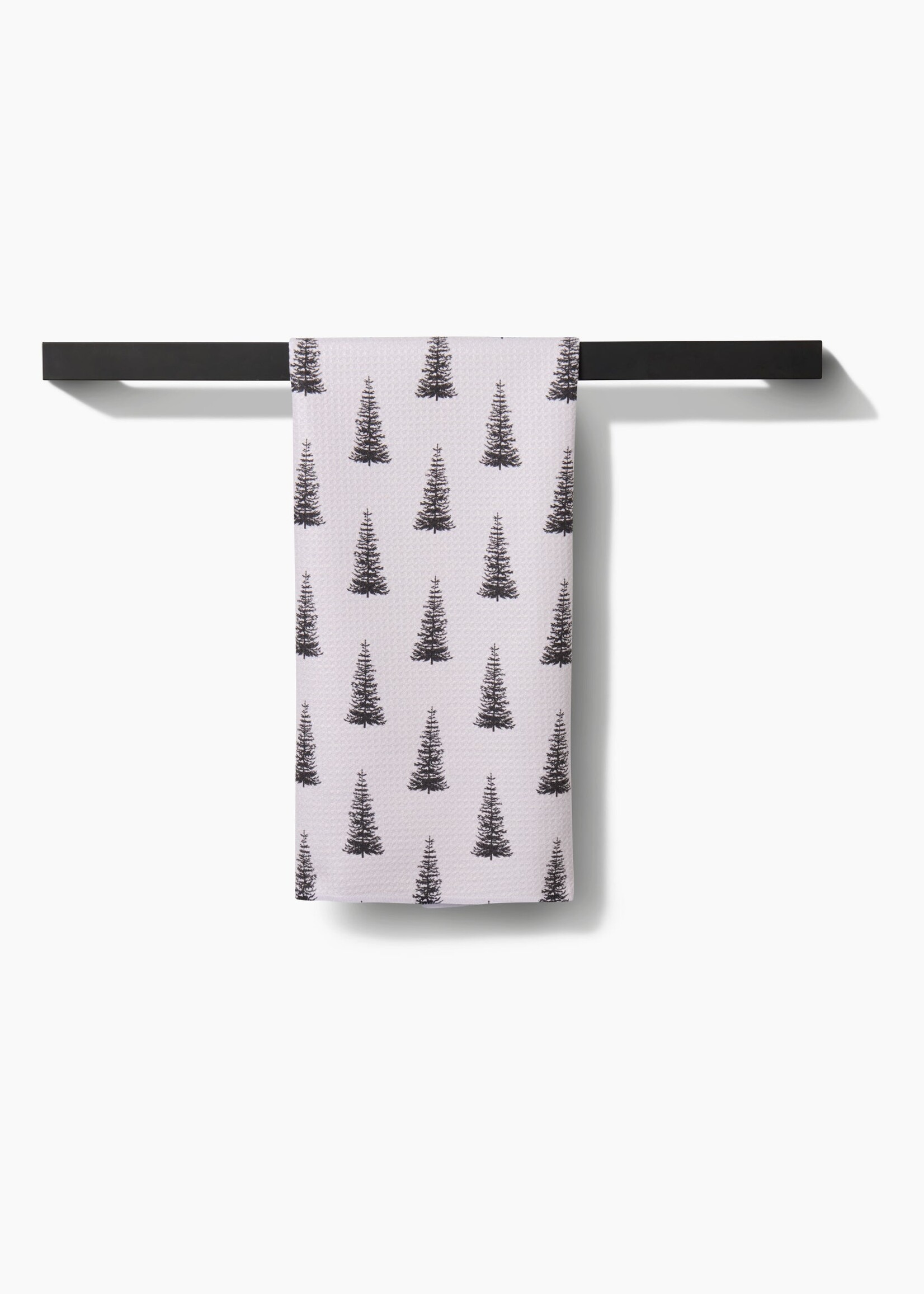 geometry Alpine Forest Tea Towel