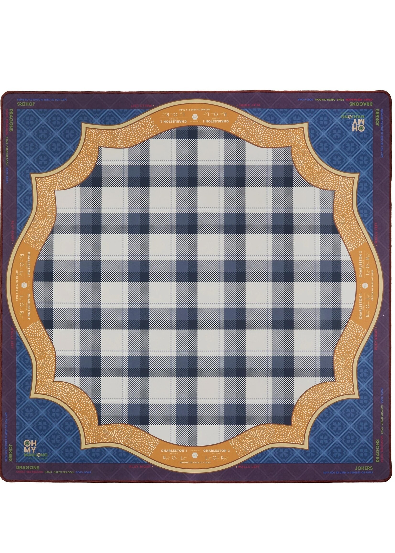 Oh My Mahjong Vanderbilt Mahjong Mat