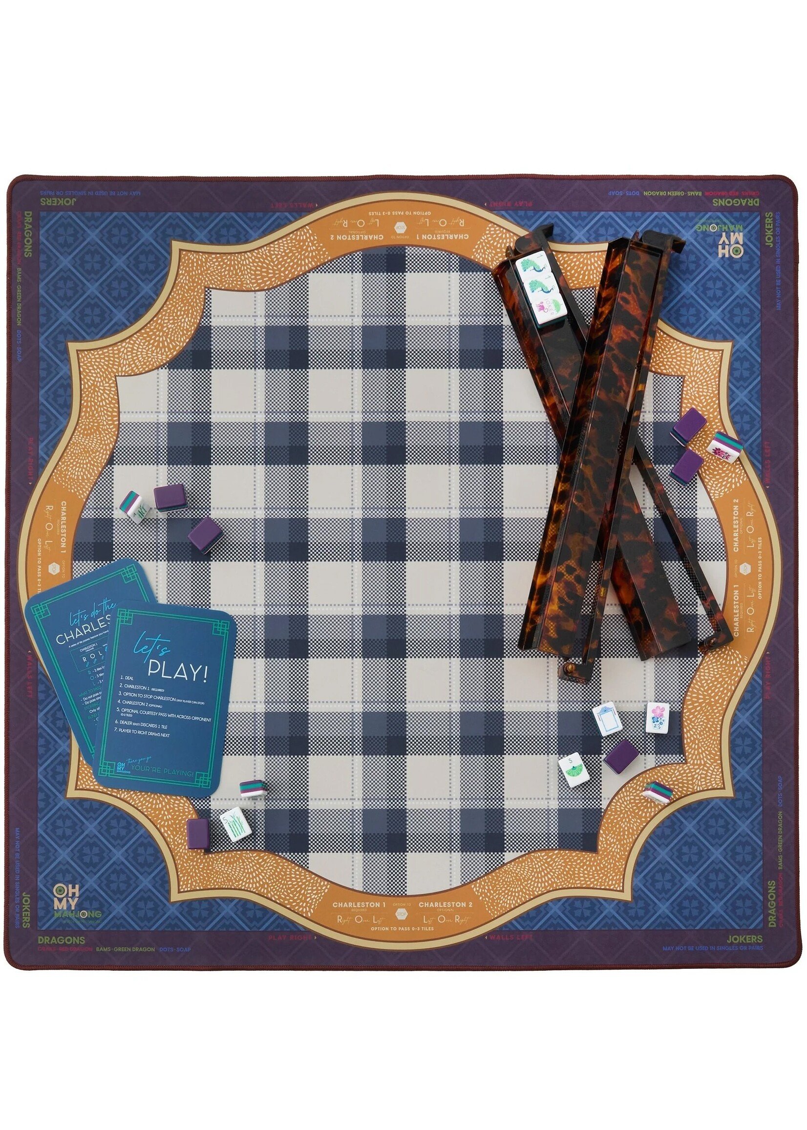 Oh My Mahjong Vanderbilt Mahjong Mat