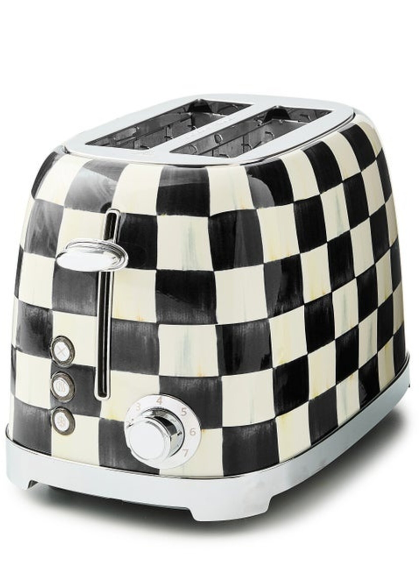 Mackenzie-Childs Courtly Check 2 Slice Toaster
