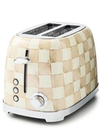 Mackenzie-Childs Mocha Check 2 Slice Toaster