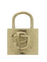 waxing poetic Personalized 2 Initial Lock Charm
