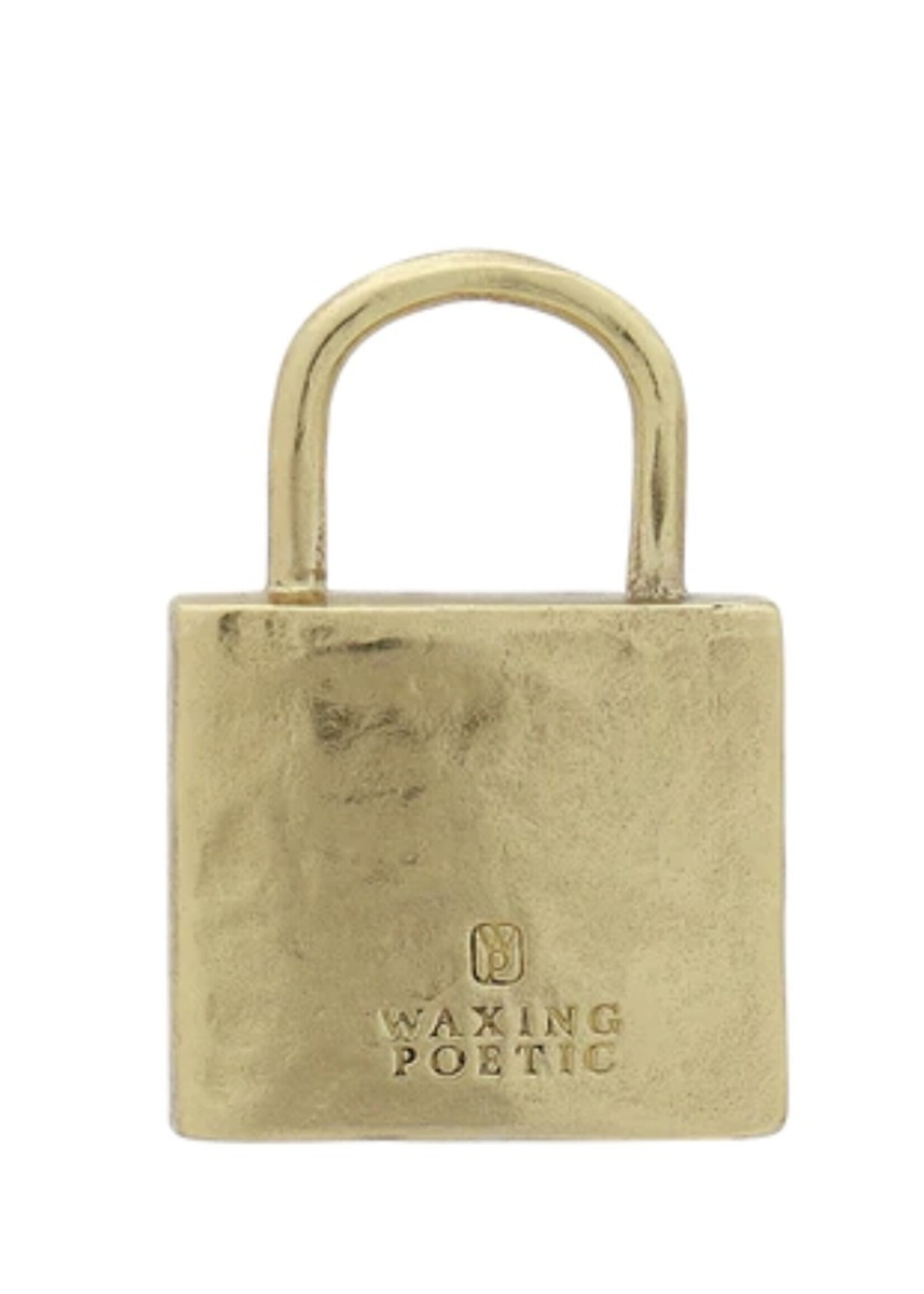 waxing poetic Personalized 2 Initial Lock Charm