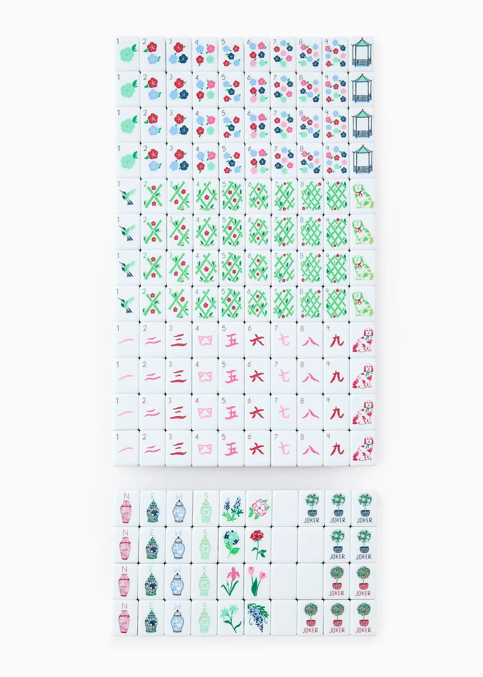 Oh My Mahjong Nantucket Tile Set