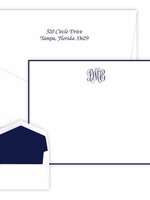Embossed Graphics Classic Monogram Card