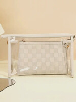 42POPS Duo Checkered Cosmetic Travel Set