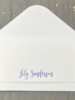 Embossed Graphics Vale Enclosure Card (set of 100)