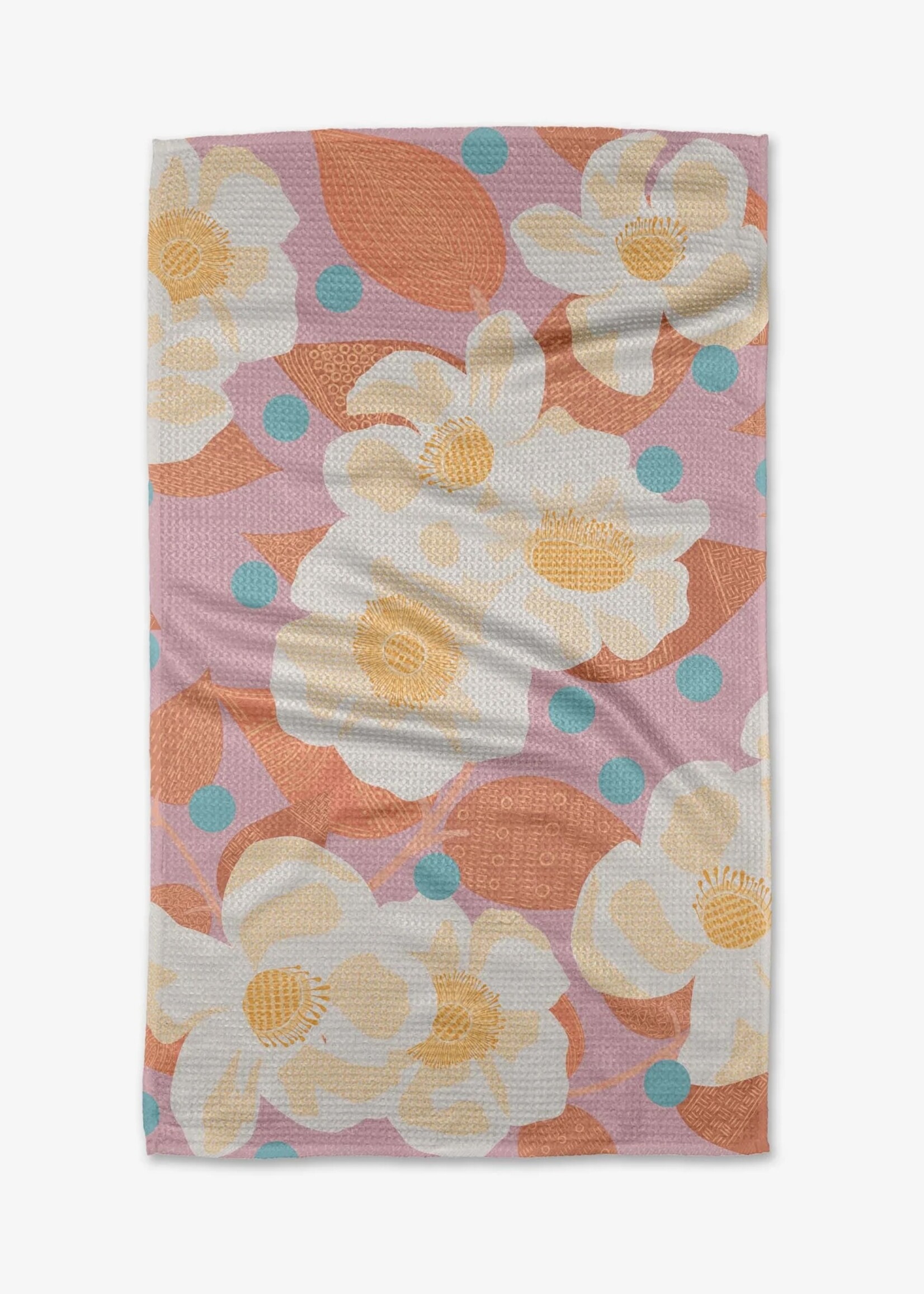 geometry Georgia Rose Kitchen Tea Towel