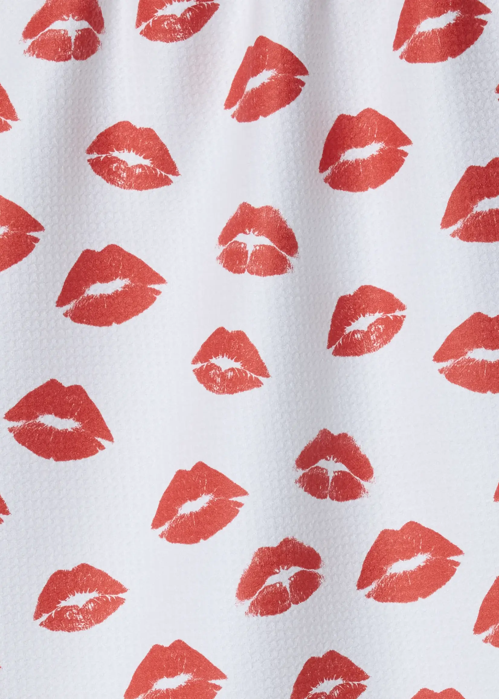 geometry Muchos Besos Tea Towel