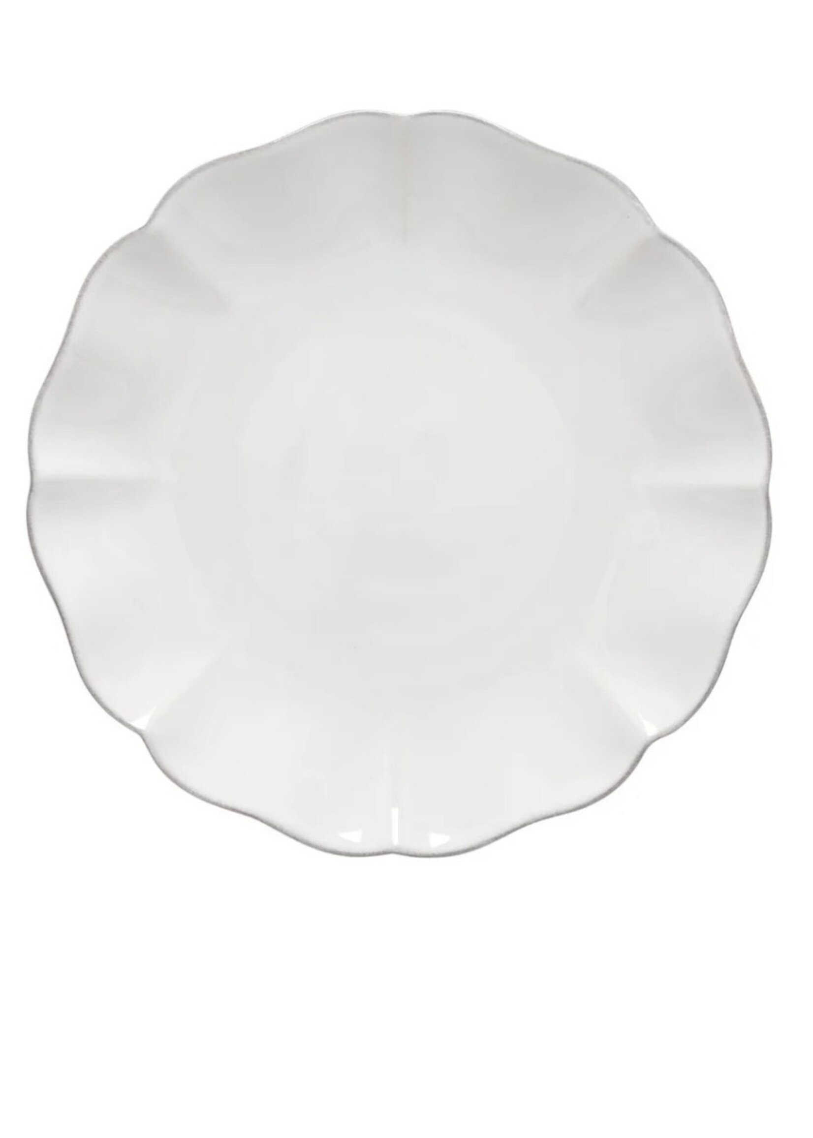 Costa Nova Costa Nova Rosa Salad/Dessert Plate White - Megan Meadow’s Registry