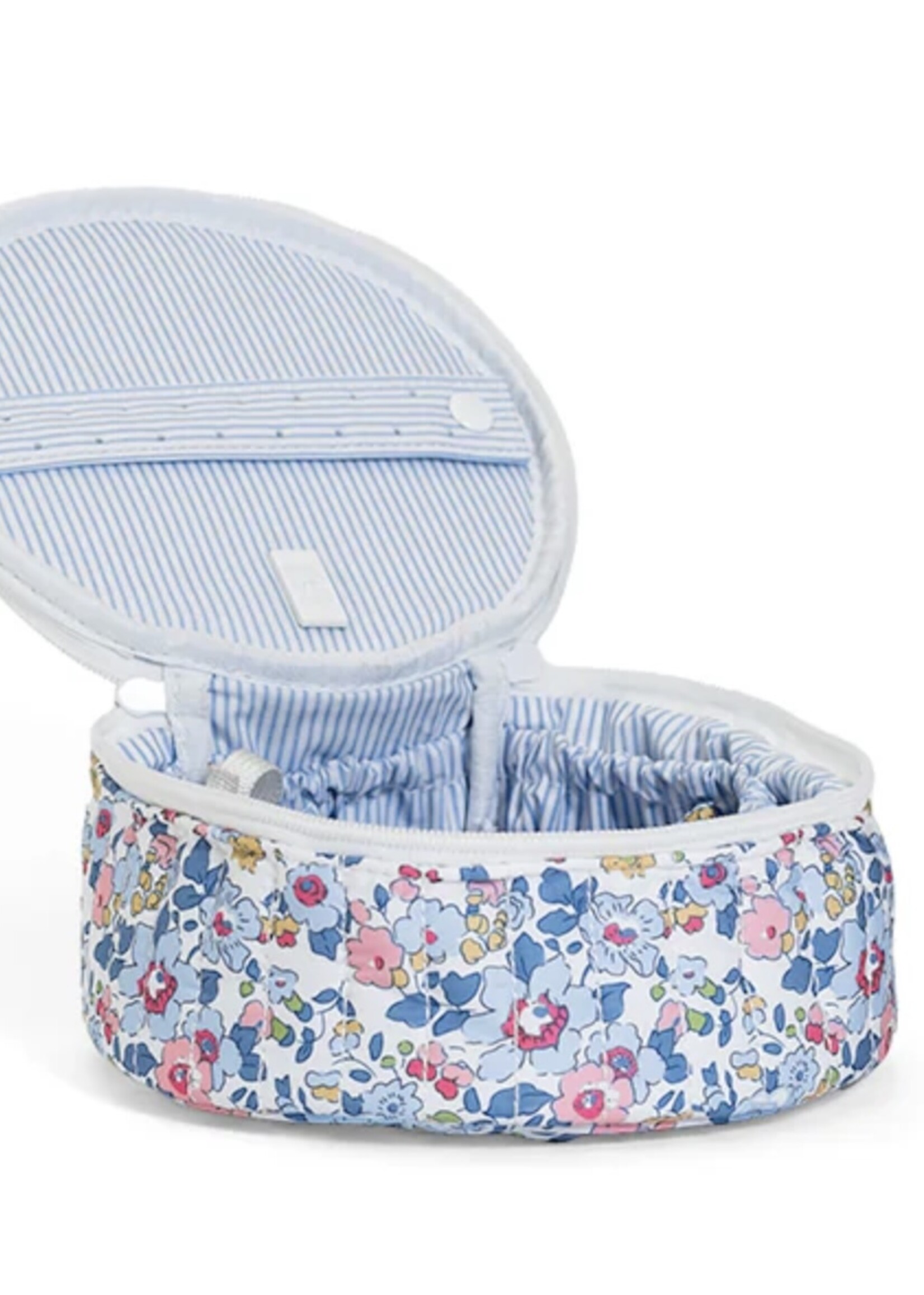 TRVL DESIGN Quilted Jewelry Round - Bridgehampton Floral