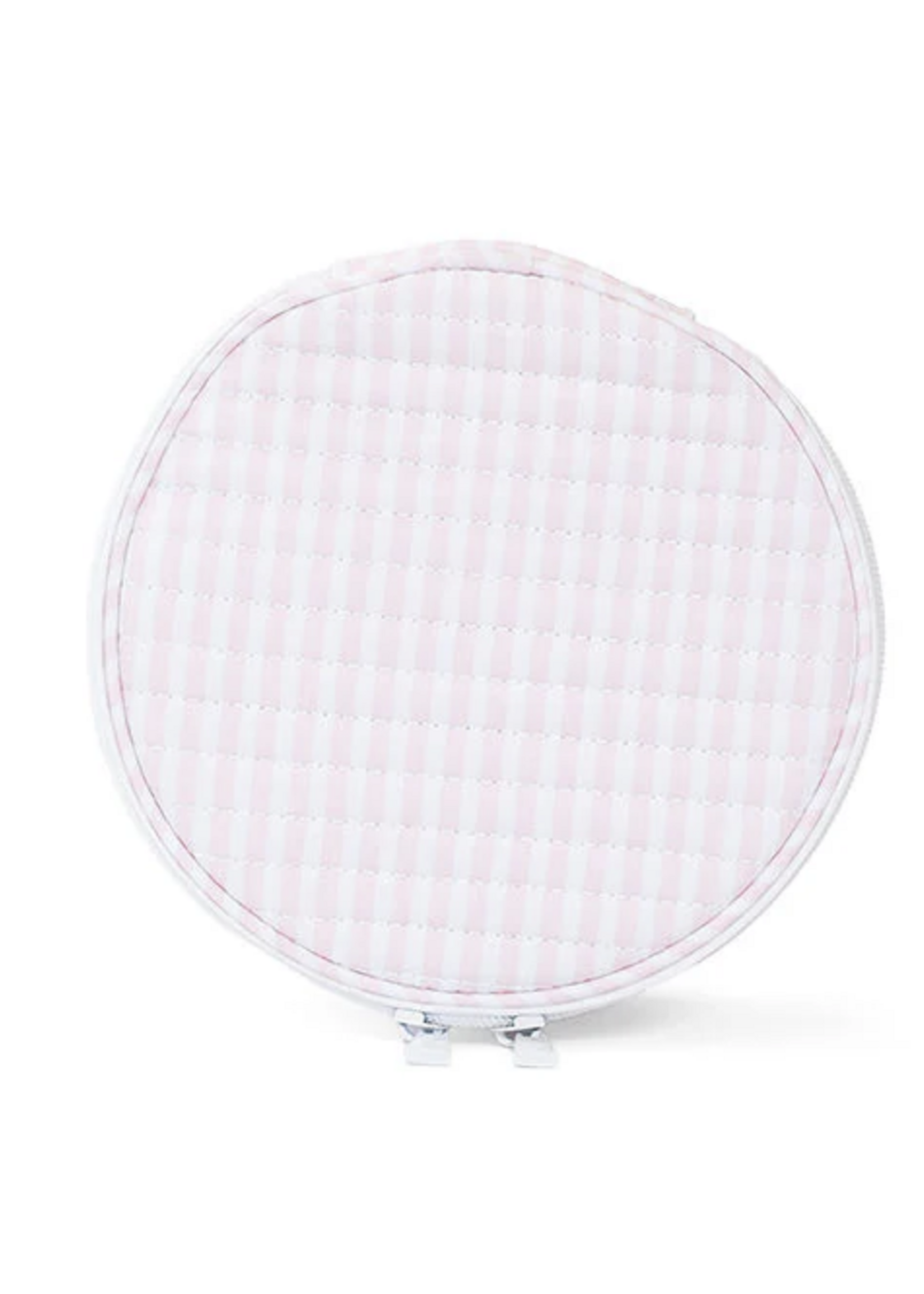 TRVL DESIGN Quilted Jewelry Round - Pimlico Stripe Pink