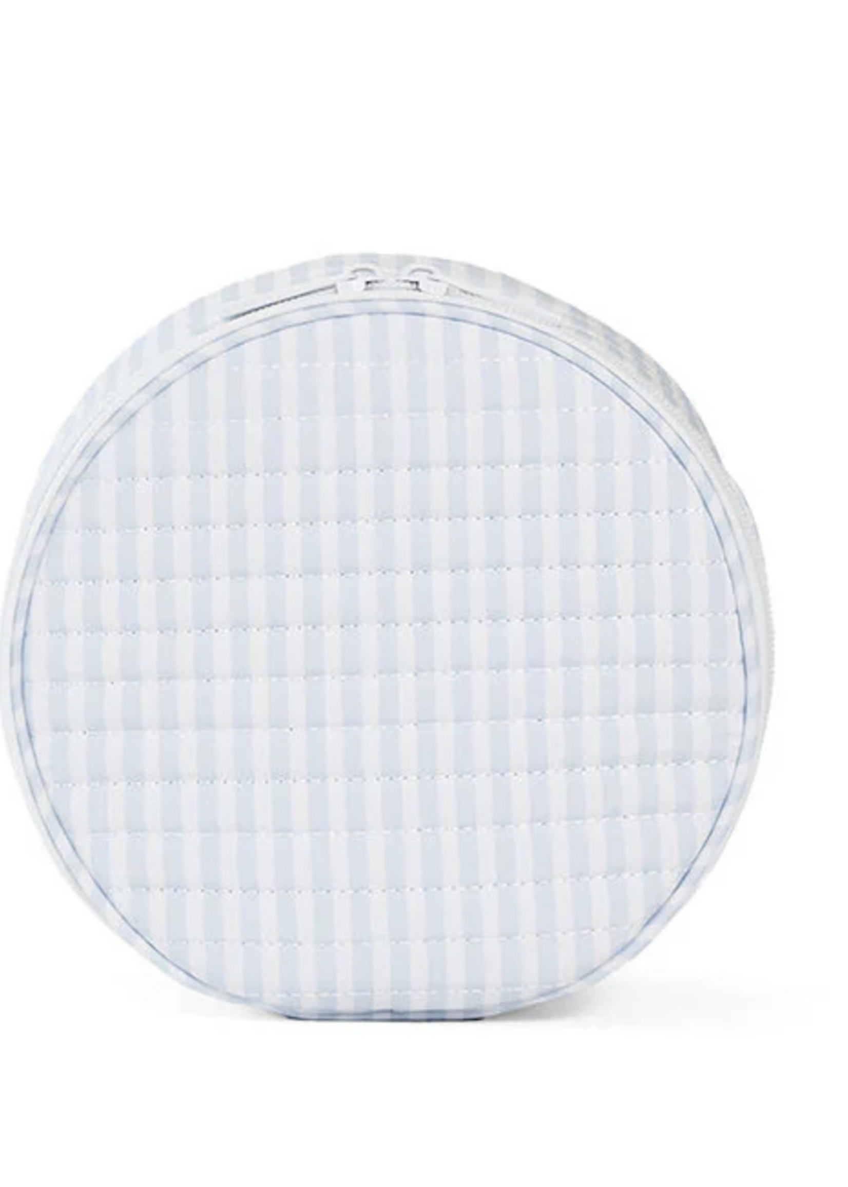 TRVL DESIGN Quilted Jewelry Round - Pimlico Stripe Blue