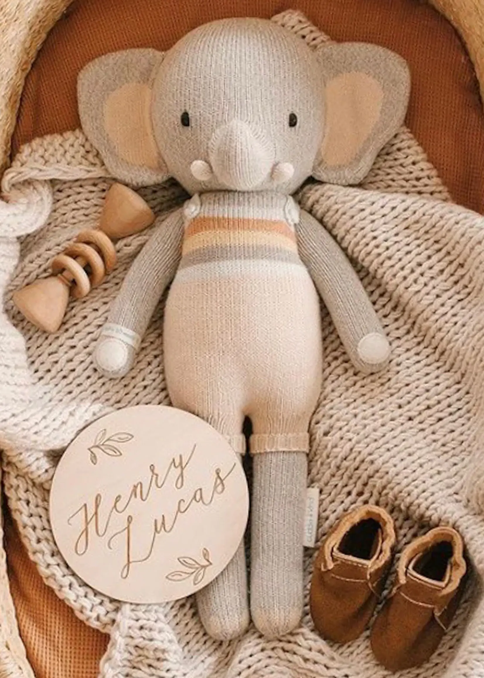 cuddle + kind Evan the Elephant Little (13")