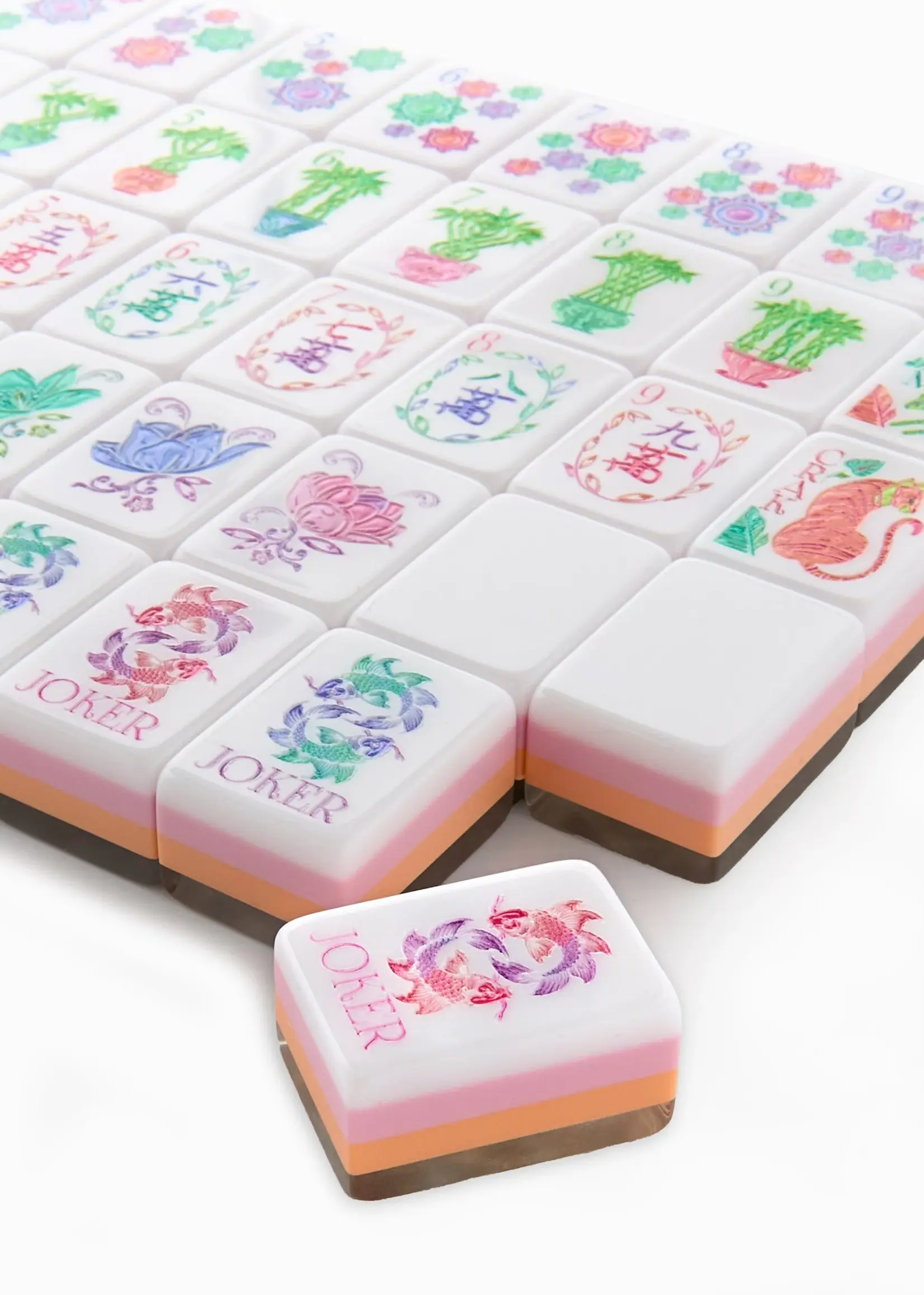 Oh My Mahjong Pearlescent Mahjong Tile Set