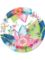 Lucy Grymes 10" Heavy Duty Tobacco Leaf Paper Plates set of 8