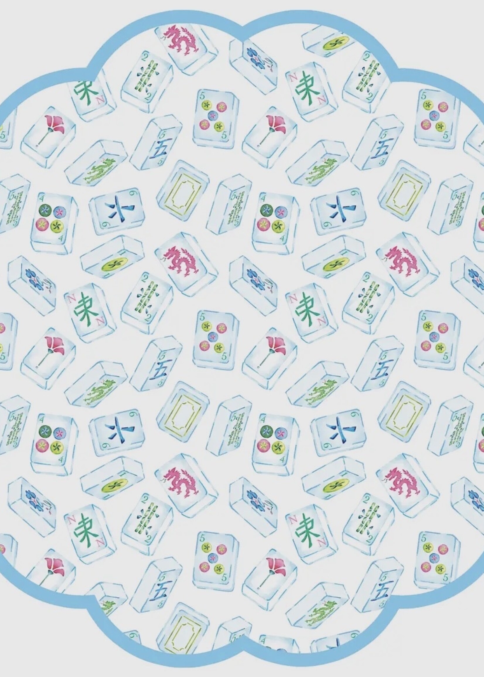 Lucy Grymes Mahjong Placemats set of 24