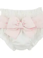 Mudpie White Diaper Cover