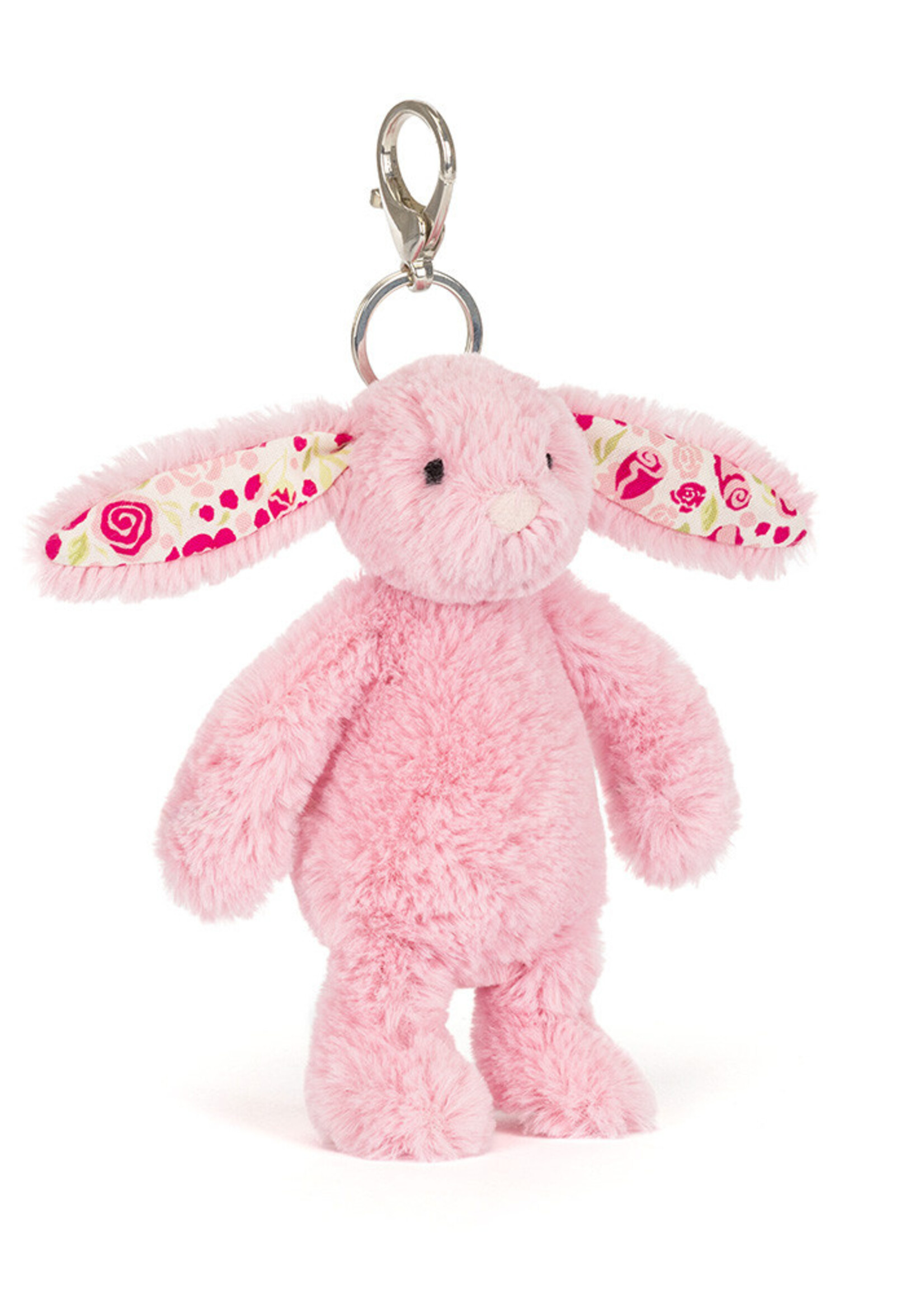 Jellycat Blushkin Blossom Luxe Bunny Bag Charm