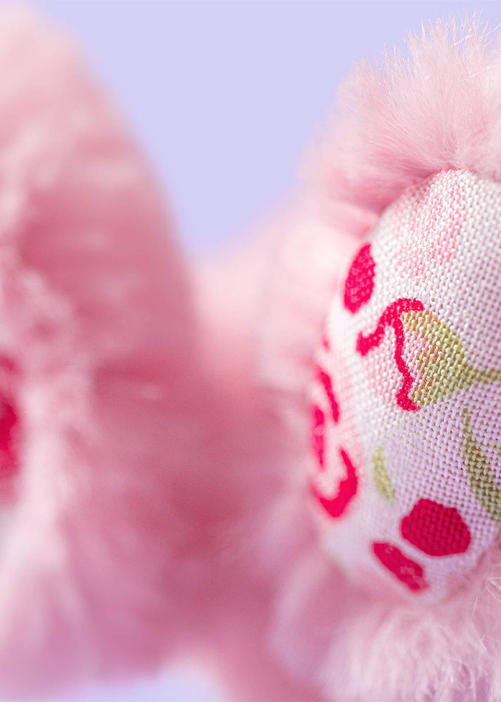 Jellycat Blushkin Blossom Luxe Bunny Bag Charm