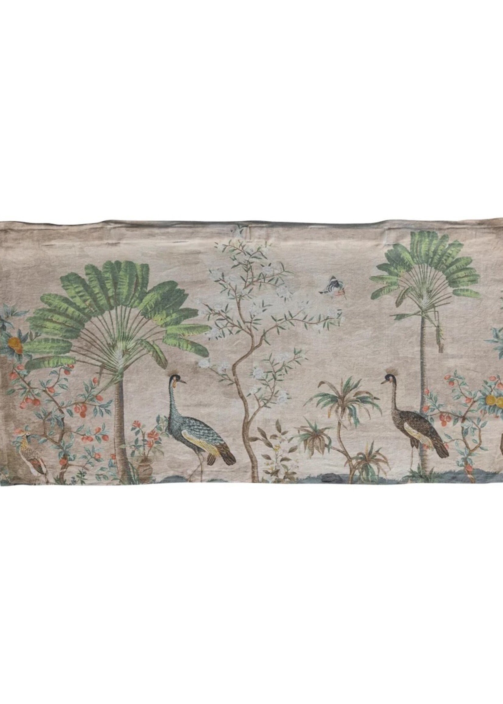 Creative Co-op 60"W x 30"H Linen Wall Hanging