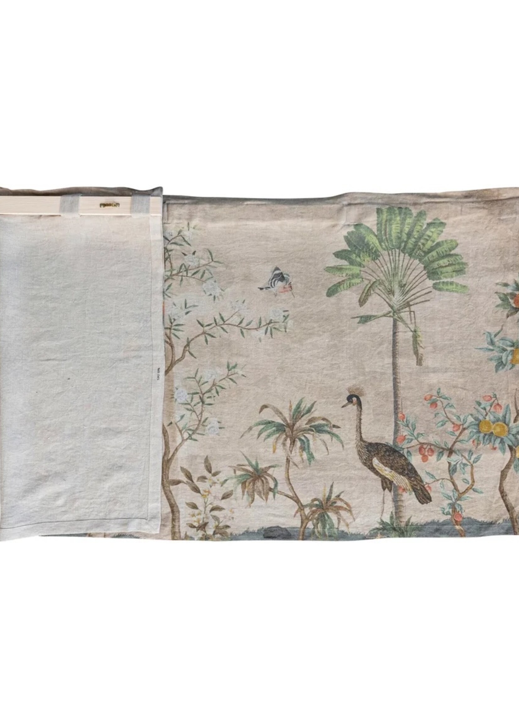 Creative Co-op 60"W x 30"H Linen Wall Hanging