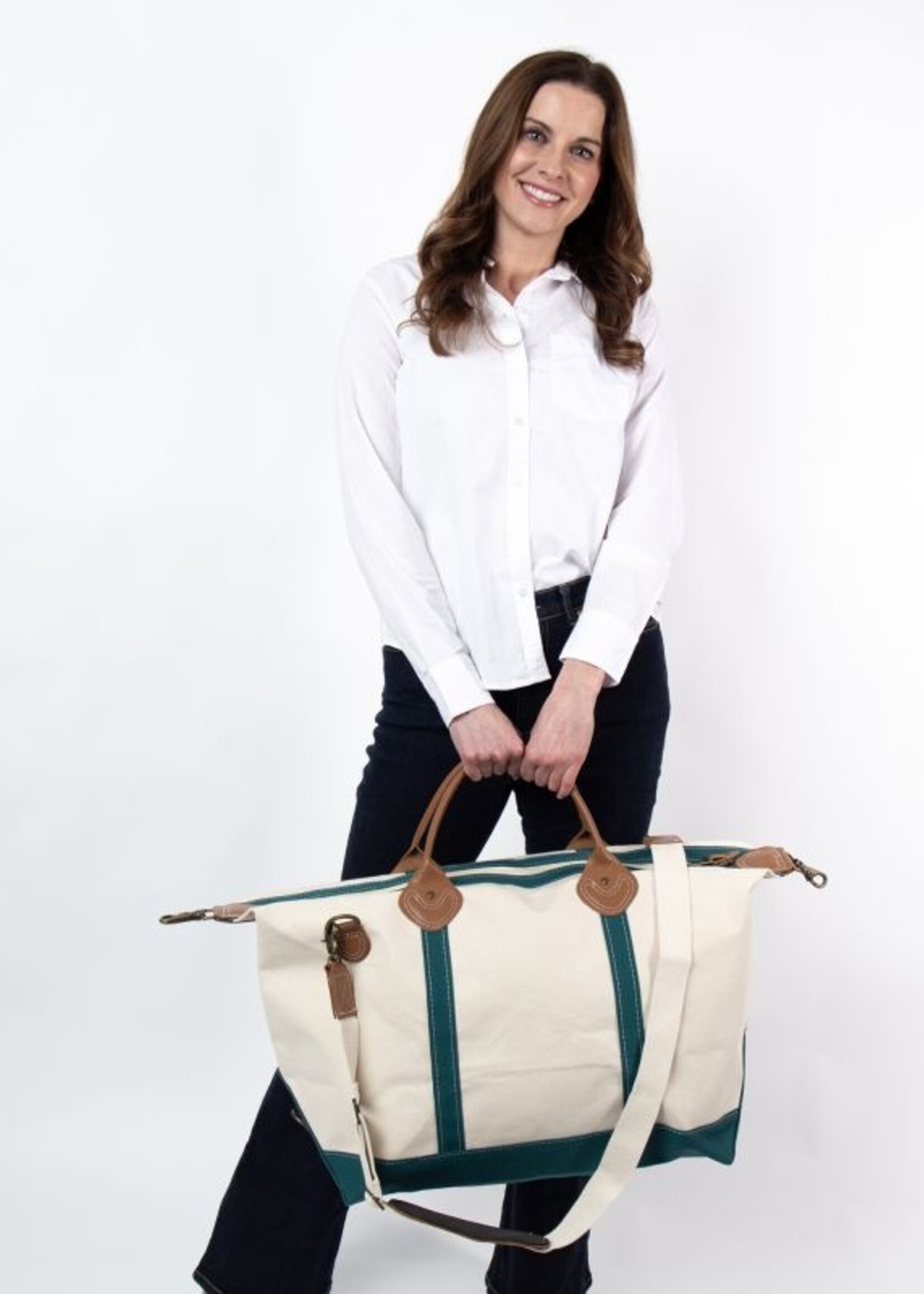 CB Station Canvas Weekender + Pouch Deal