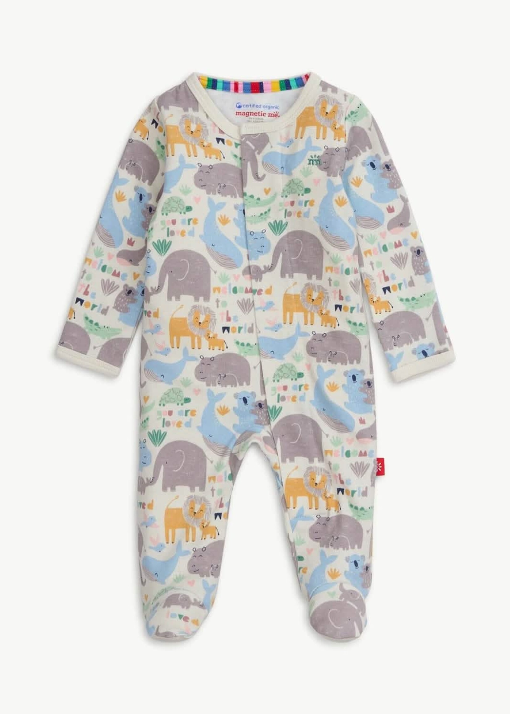 magnetic me Little Lovin Organic Magnetic Footie