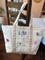 CB Station Mini Icon Monogrammed Medium Tote