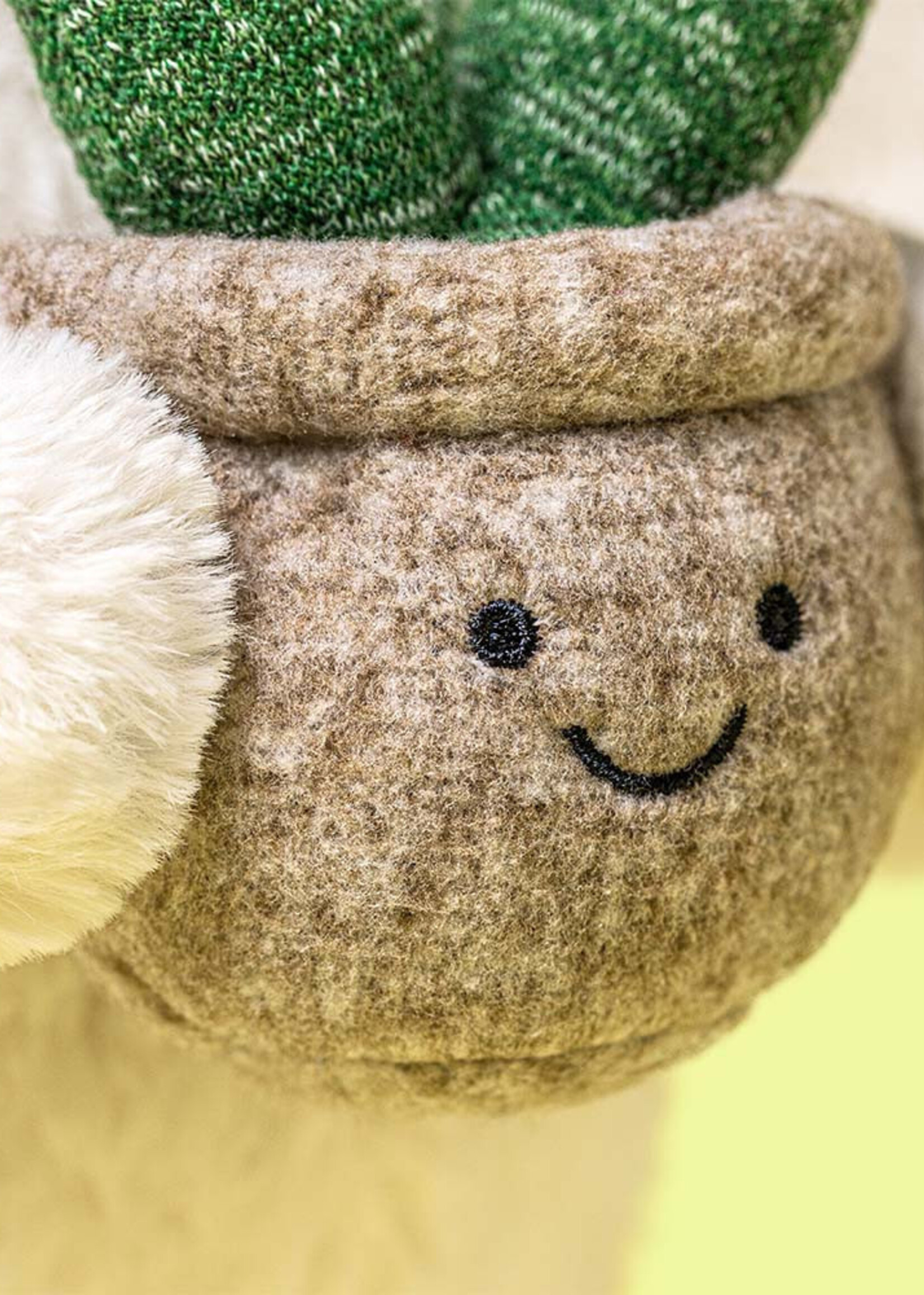 Jellycat Cream Bunny with Plant