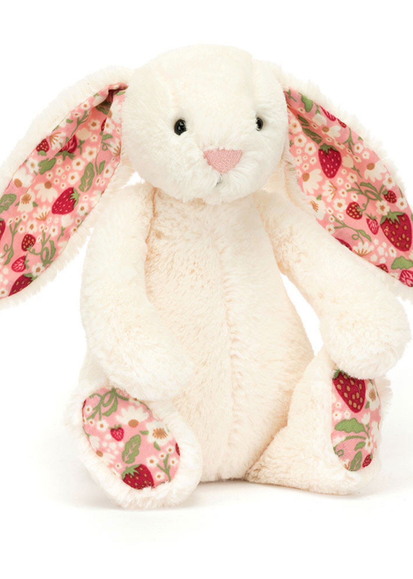 Jellycat Blossom Cream Bunny "Berry" Little