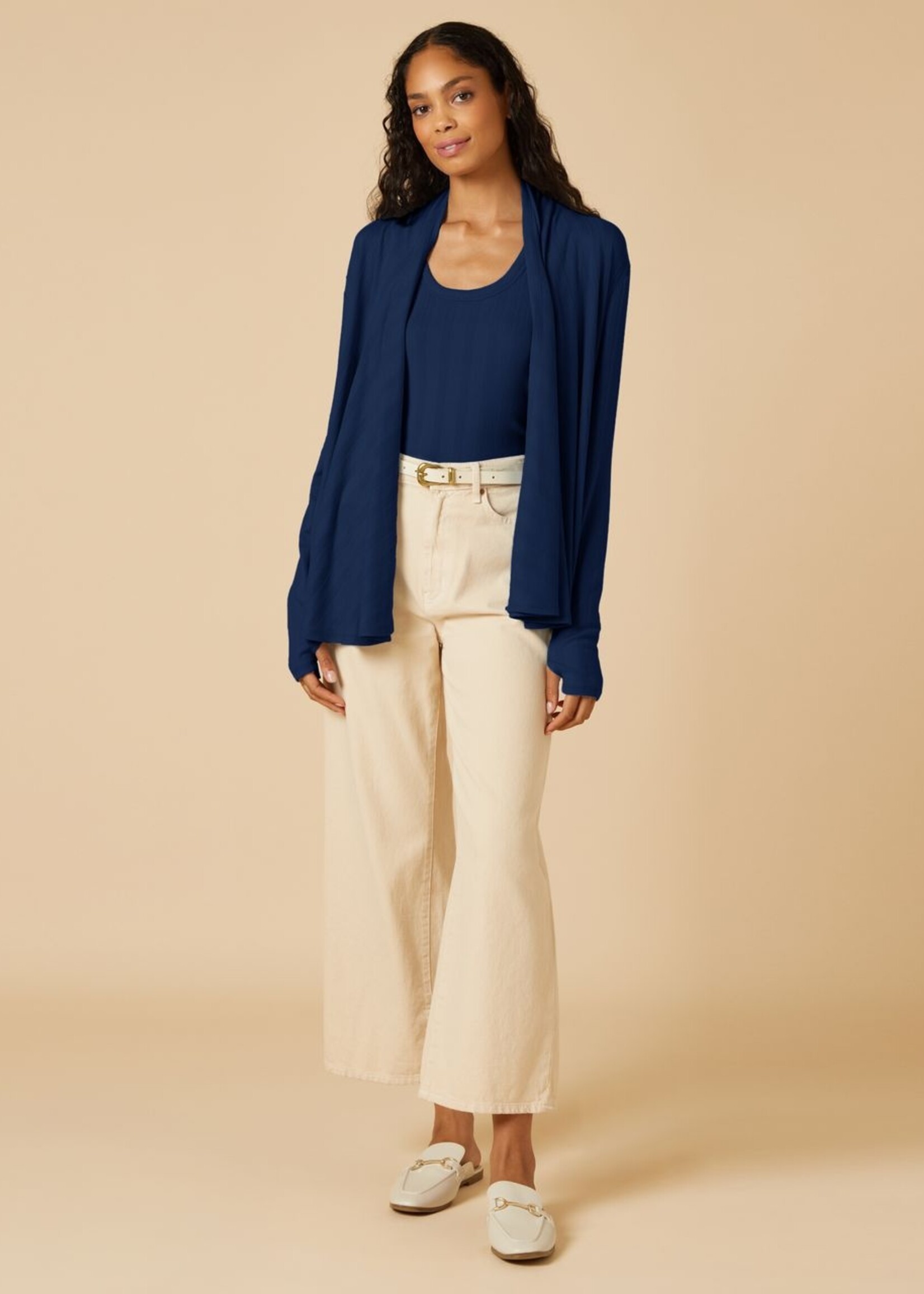 softies Softies Pointelle Ballet Cardigan