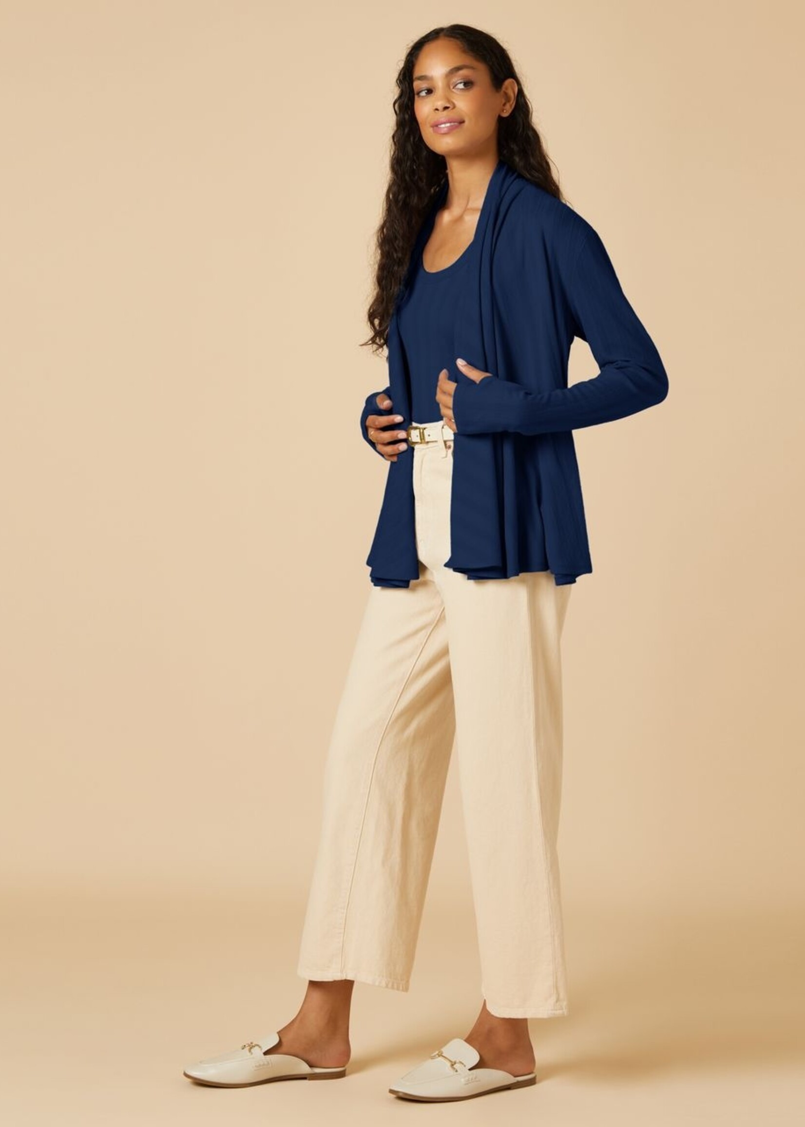 softies Softies Pointelle Ballet Cardigan