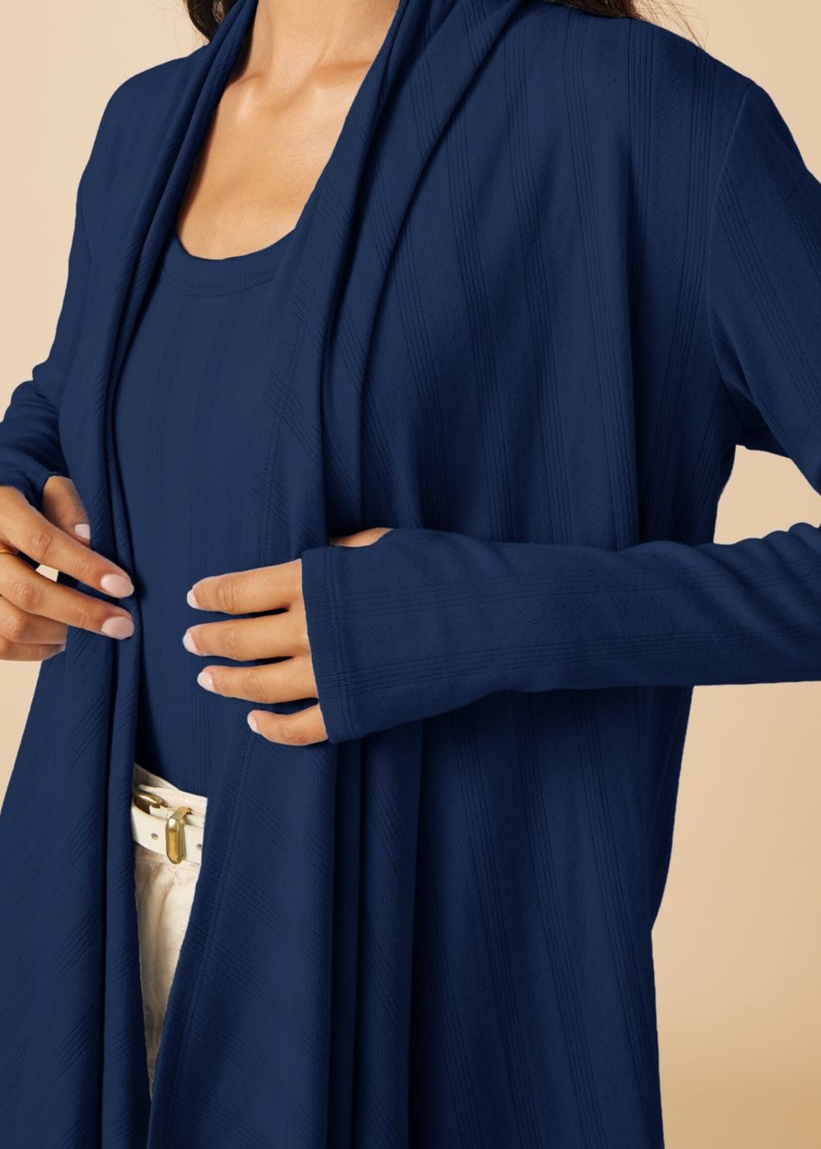 softies Softies Pointelle Ballet Cardigan